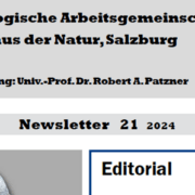 21. Newsletter Malakologische Arbeitsgemeinschaft am Haus der Natur Salzburg